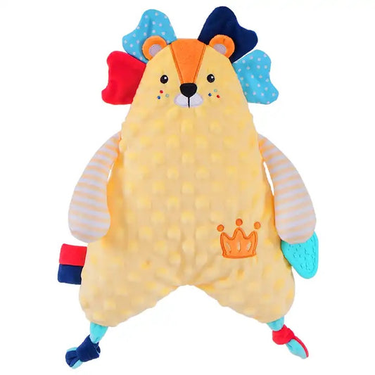 Mellow Yellow super soft stuffed toy with teether